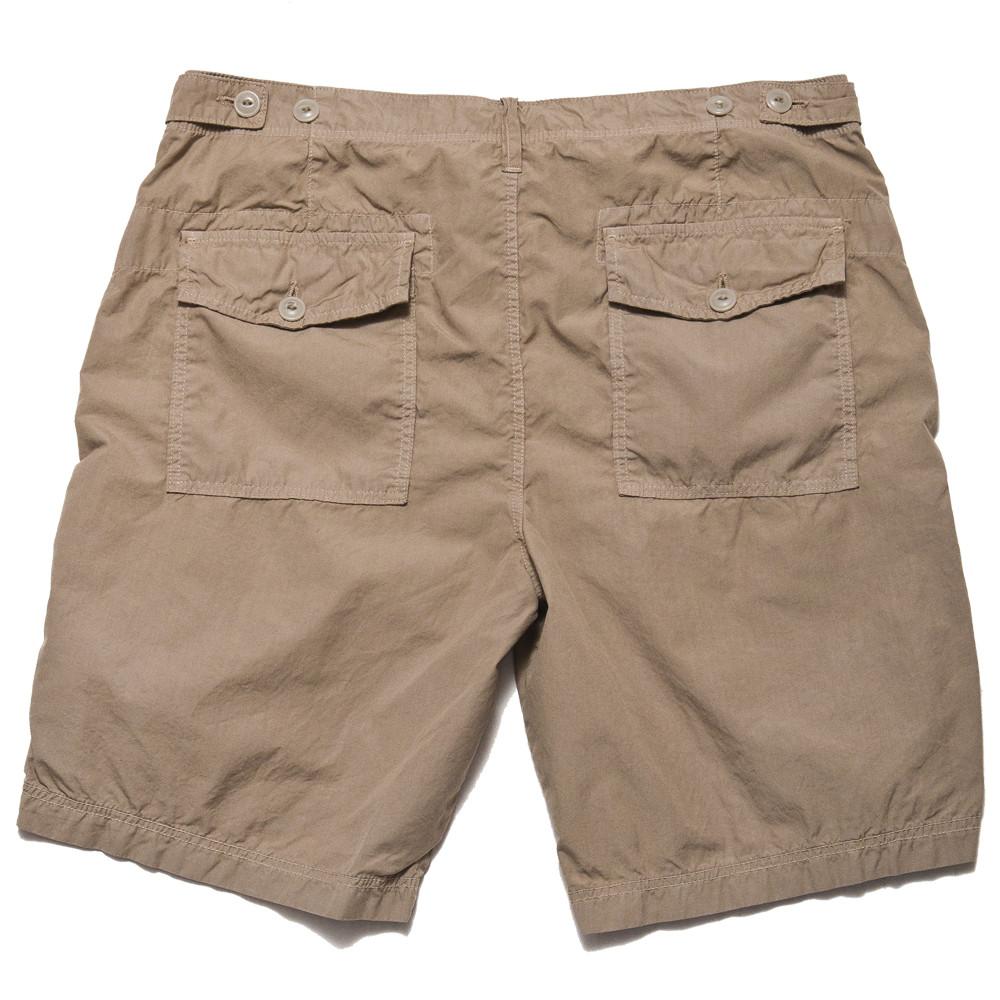 Save Khaki United Poplin Fatigue Short Khaki at shoplostfound, back