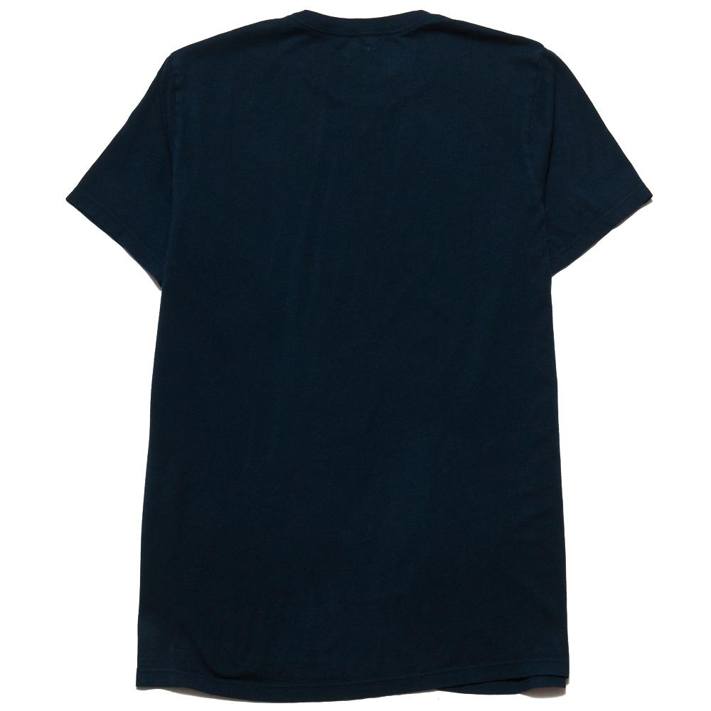 Save Khaki United S/S Supima Pocket Tee Navy at shoplostfound, back