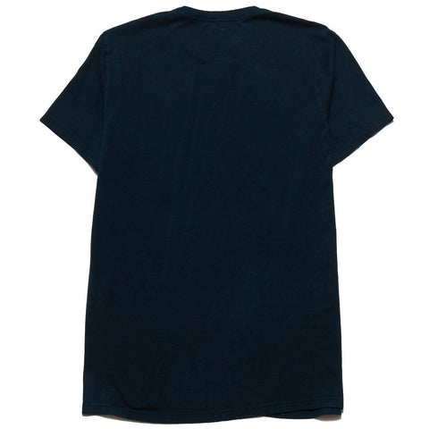 Save Khaki United S/S Supima Pocket Tee Navy at shoplostfound, front