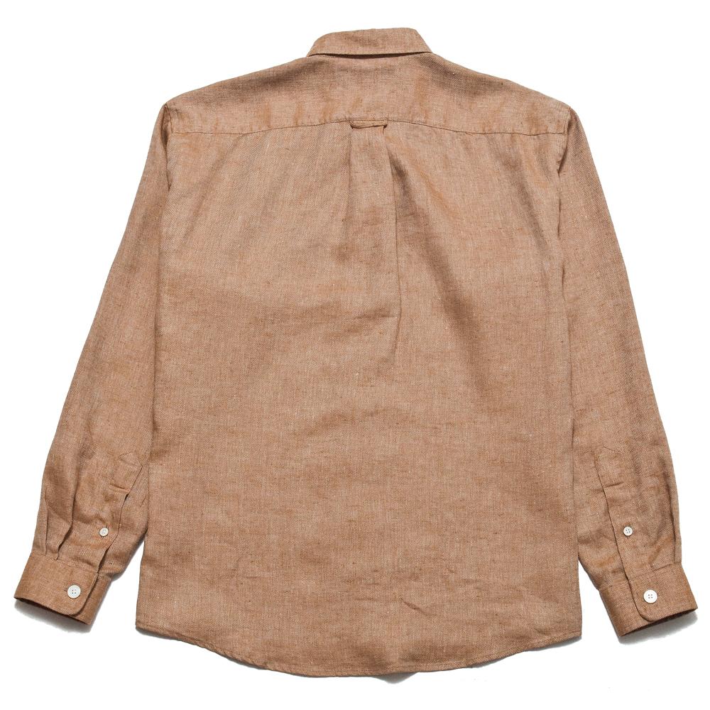 Schnayderman's Shaket Linen One Brown at shoplostfound, back