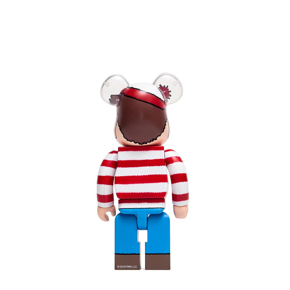 Medicom Toy x Where's Waldo 400% Bearbrick at shoplostfound, back