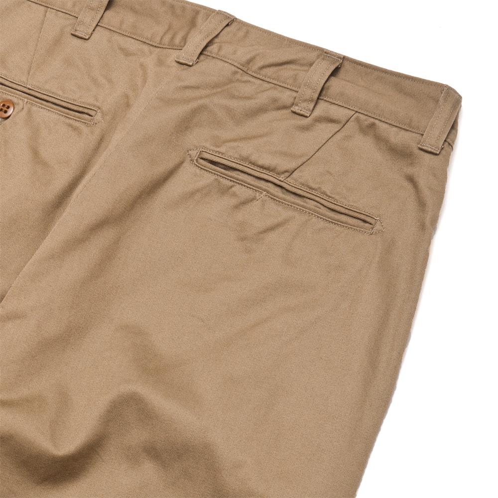Spellbound Relaxed Trousers Khaki at shoplostfound, detail