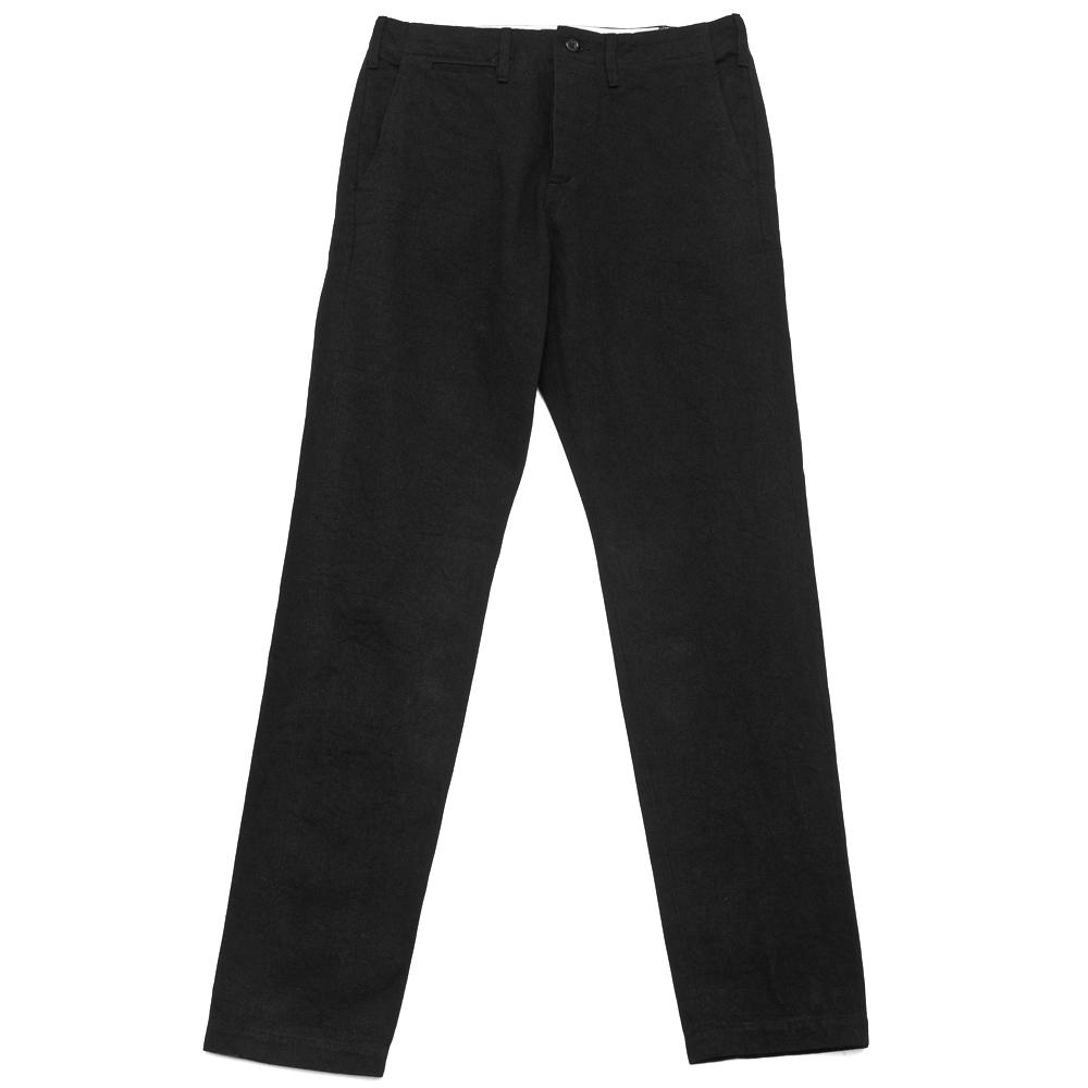 Spellbound Slim Trousers Black at shoplostfound, front