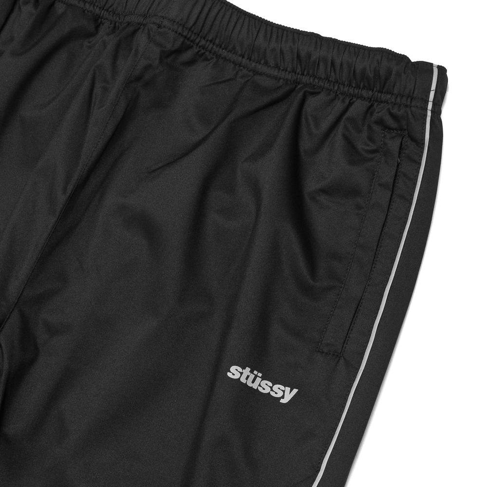 Stüssy 3M Piping Pant Black at shoplostfound, logo