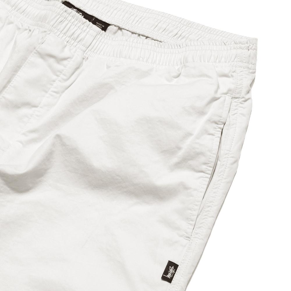 Stussy Light Twill Beach Short Natural at shoplostfound, pocket