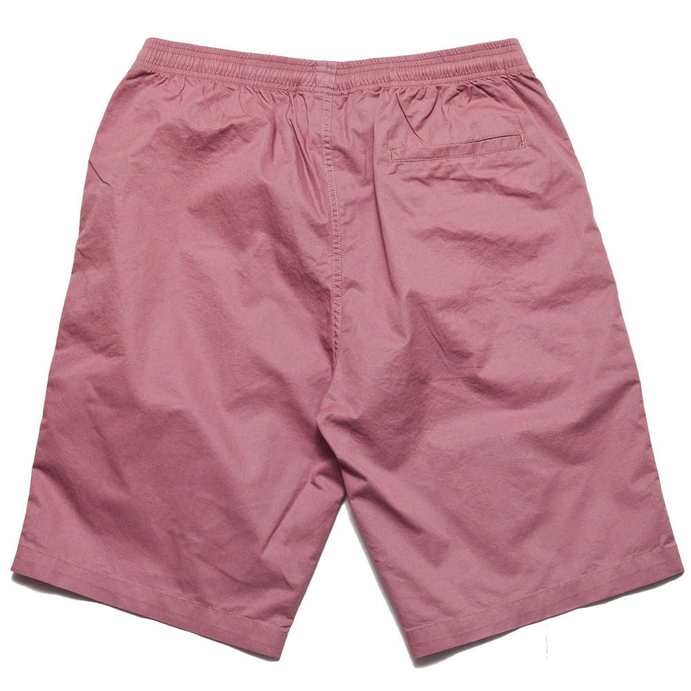 Stussy Light Twill Beach Short Pink at shoplostfound, back