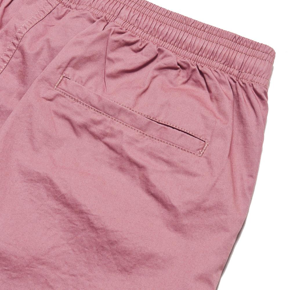 Stussy Light Twill Beach Short Pink at shoplostfound, detail