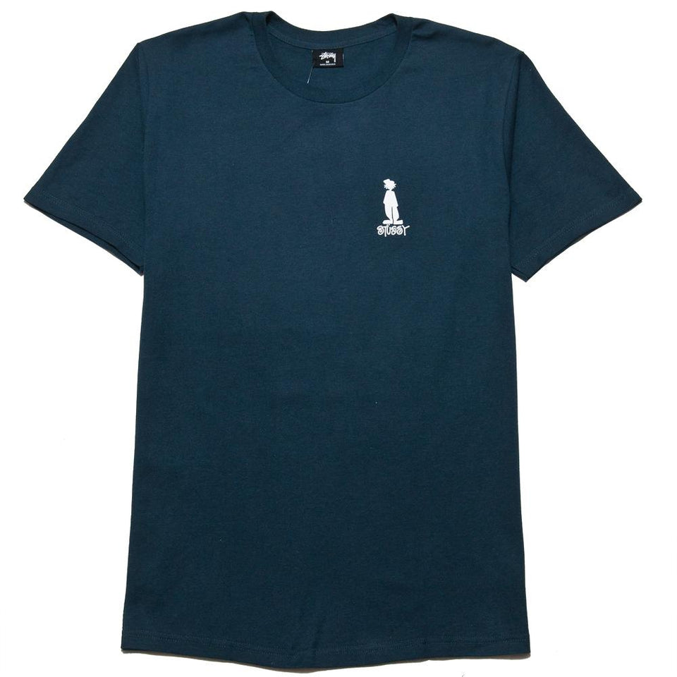 Stüssy Raggamon Tee Navy at shoplostfound, front