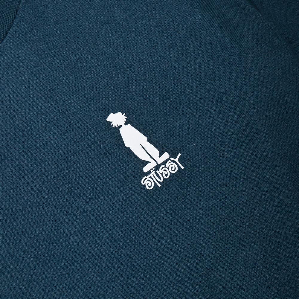 Stüssy Raggamon Tee Navy at shoplostfound, print