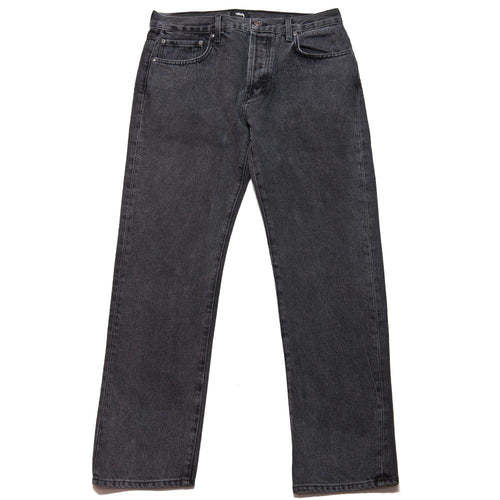 Stüssy Slim Ol' Jeans Black at shoplostfound, front