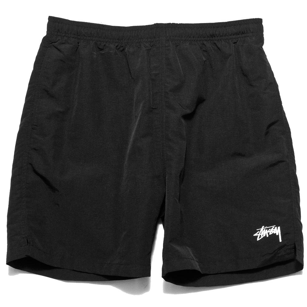 Stüssy Stock Water Short Black at shoplostfound, front