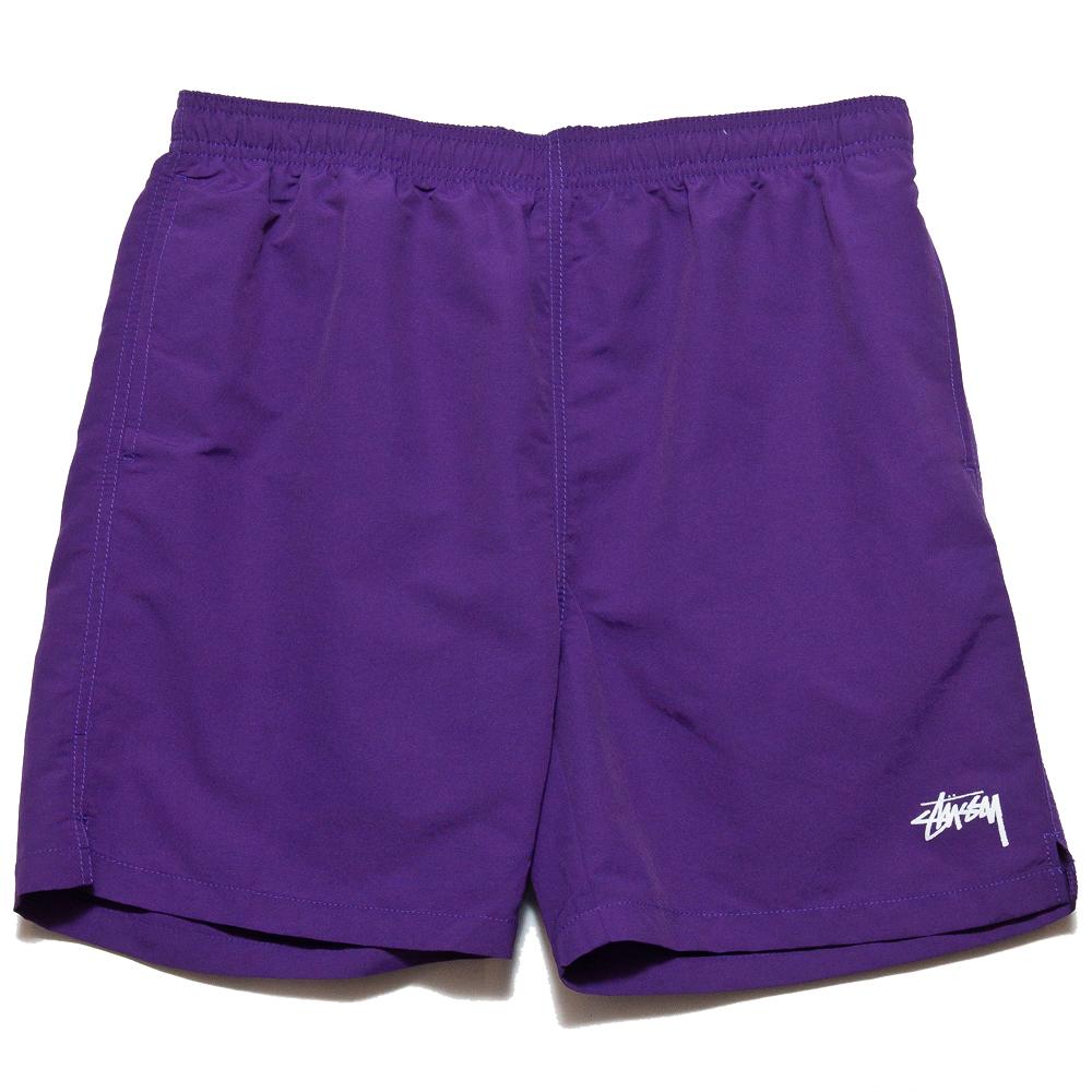 Stüssy Stock Water Short Purple at shoplostfound, front