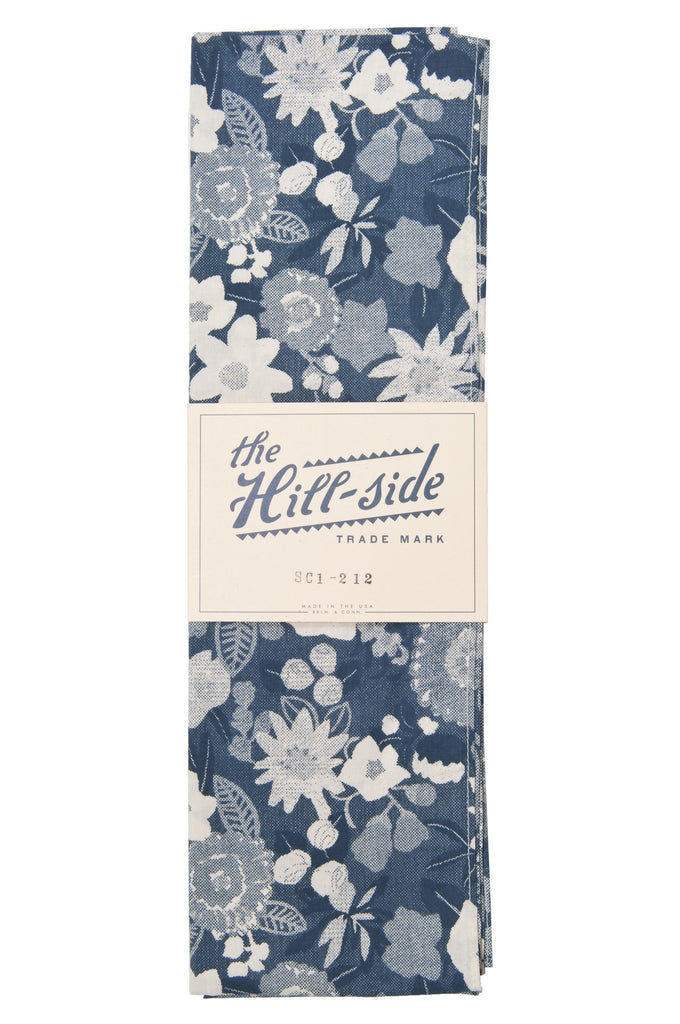 THE HILL-SIDE SC1-212 XEROX FLORAL PRINT SCARF