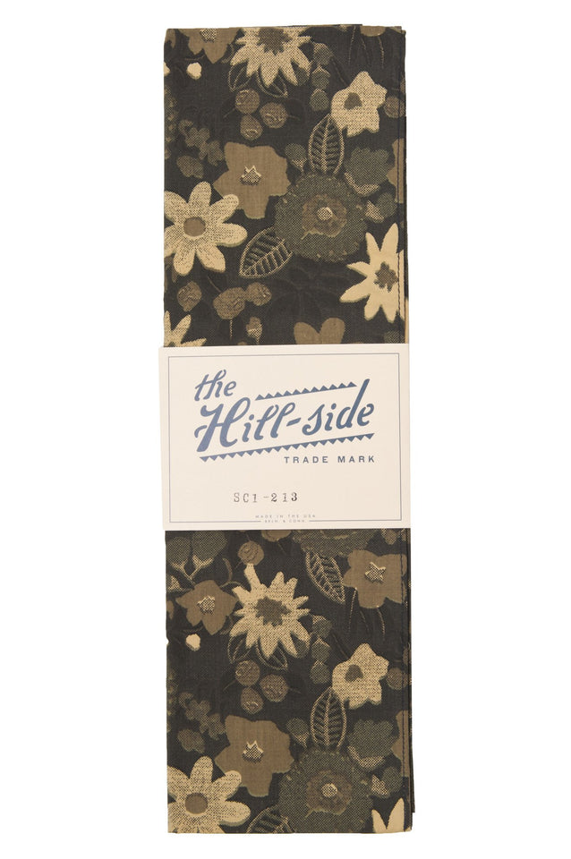 THE HILL-SIDE SC1-213 XEROX FLORAL PRINT CAMO SCARF