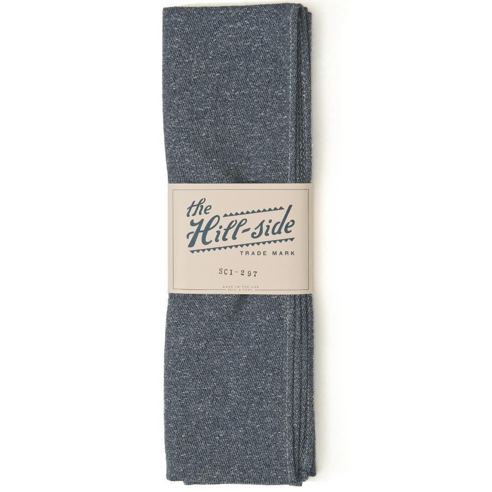 The Hill-Side SC1-297 Cotton Blend Blanket Twill Navy Scarf