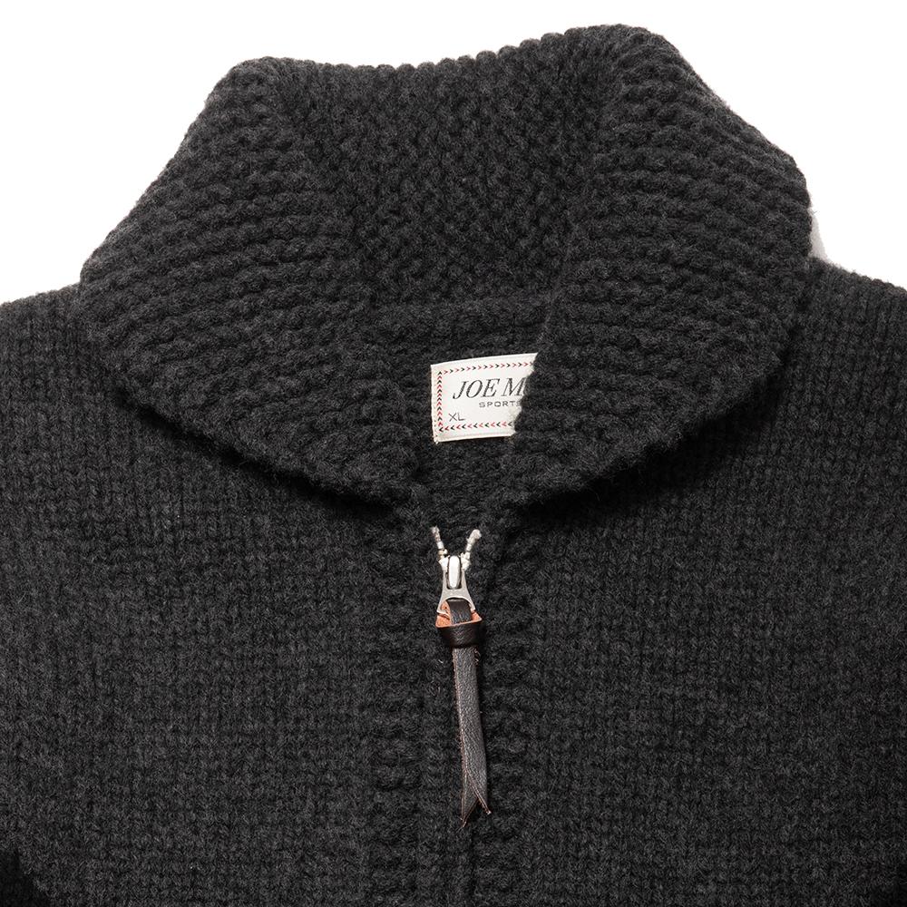 The Real McCoy’s Cowichan Sweater Wolf at shoplostfound, neck