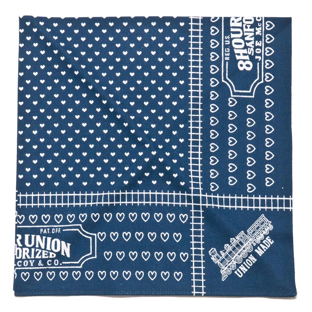 The Real McCoy’s Joe McCoy 8 Hour Union Bandana Navy at shoplostfound, folded