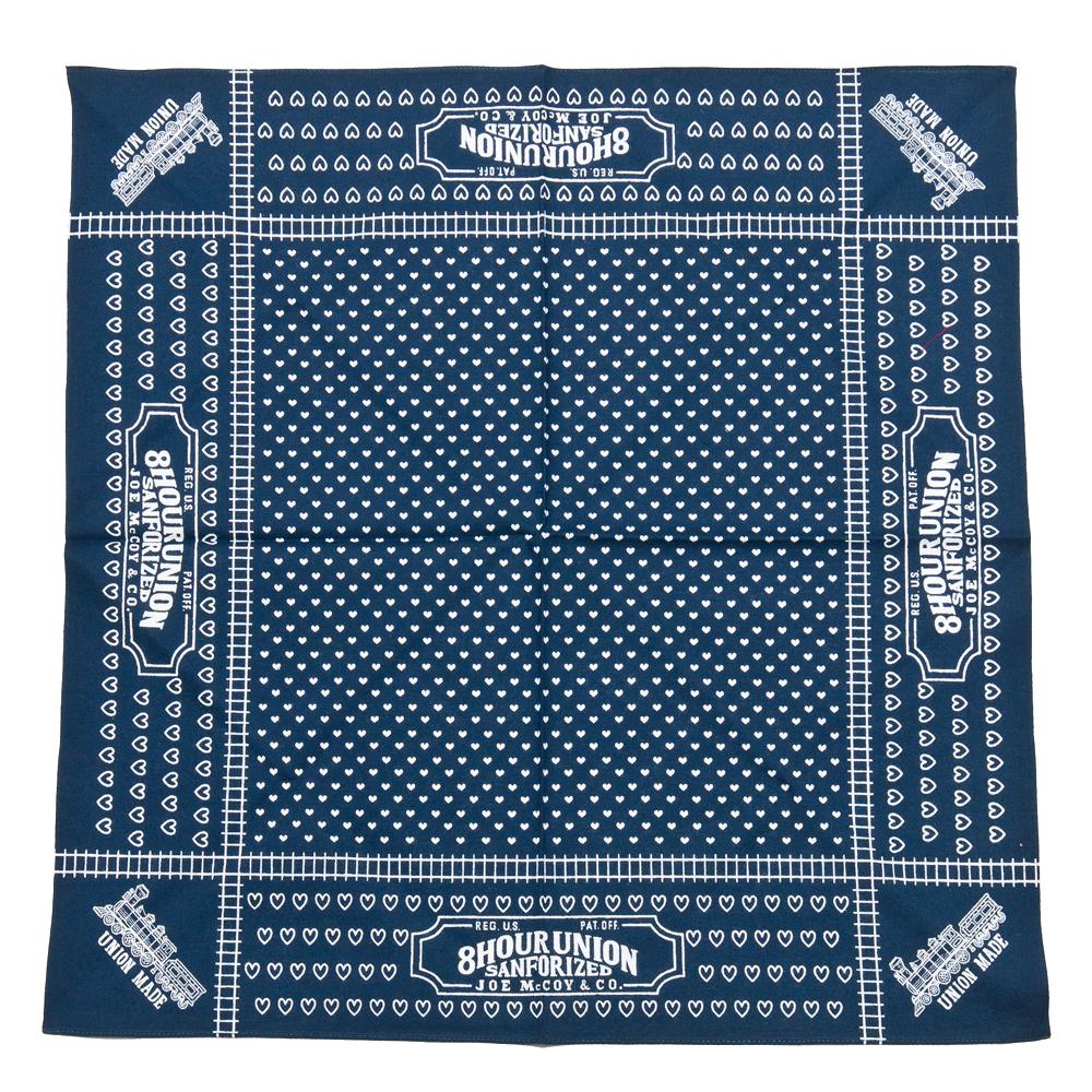 The Real McCoy’s Joe McCoy 8 Hour Union Bandana Navy at shoplostfound, out