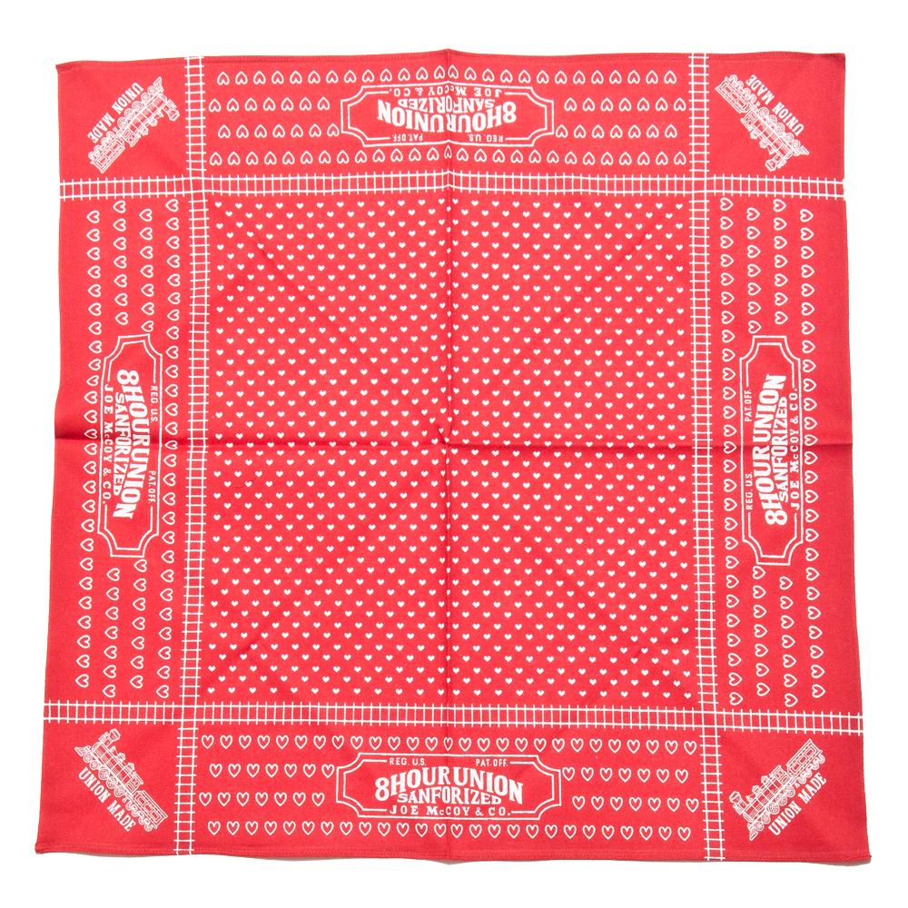The Real McCoy’s Joe McCoy 8 Hour Union Bandana Red at shoplostfound, out