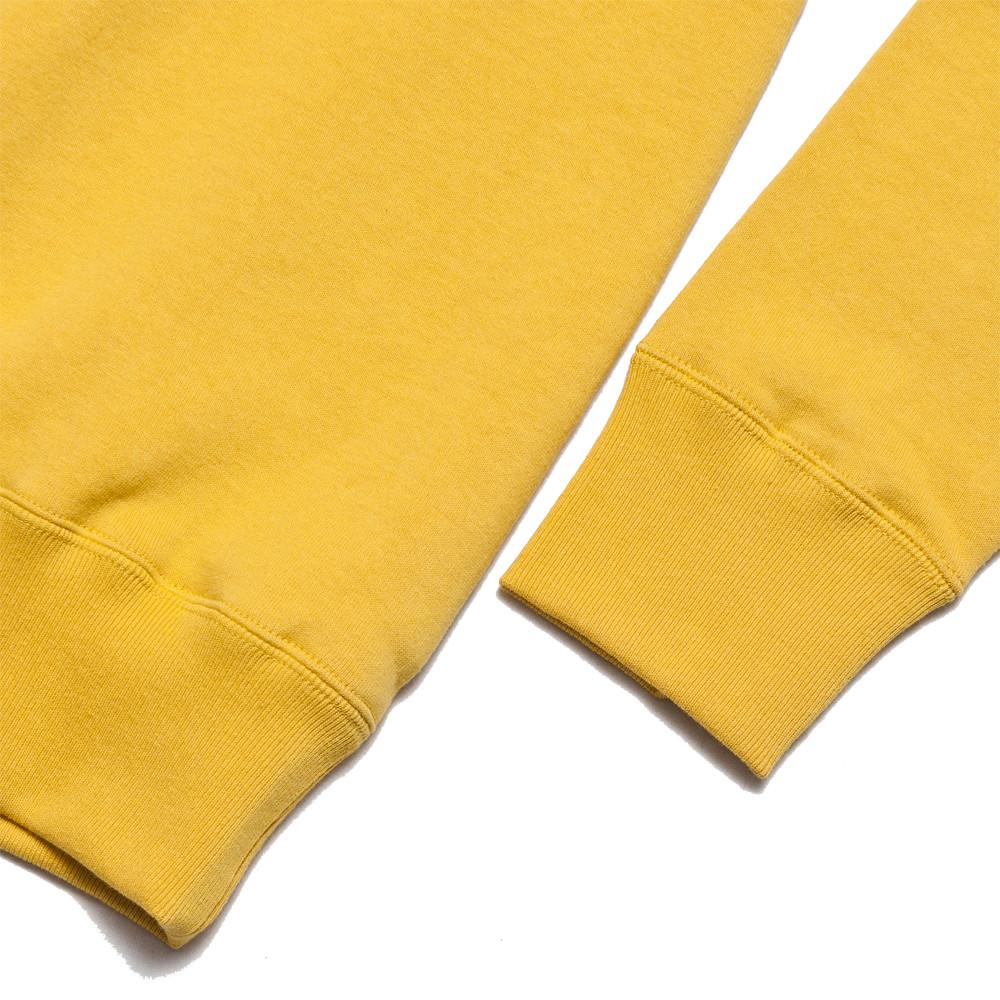 The Real McCoy’s Joe McCoy MC17031 Freedom Sleeve Sweatshirt Yellow at shoplostfound, detail