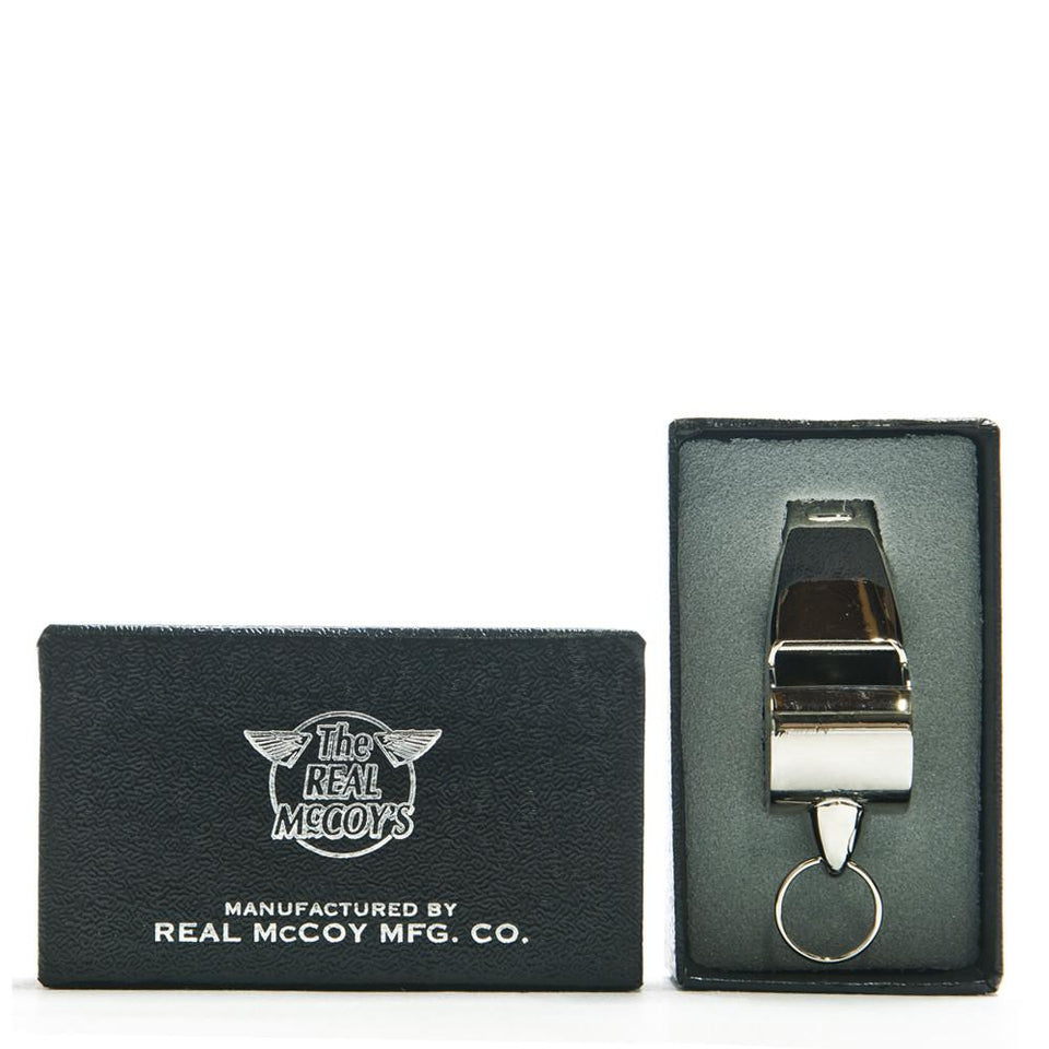 The Real McCoy’s MA9105 Aviator's Whistle Nickel at shoplostfound in Toronto, in box