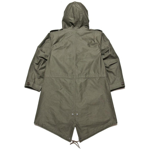 The Real McCoy’s MJ13151 M-1951 Parka-Shell Olive Green at shoplostfound, front