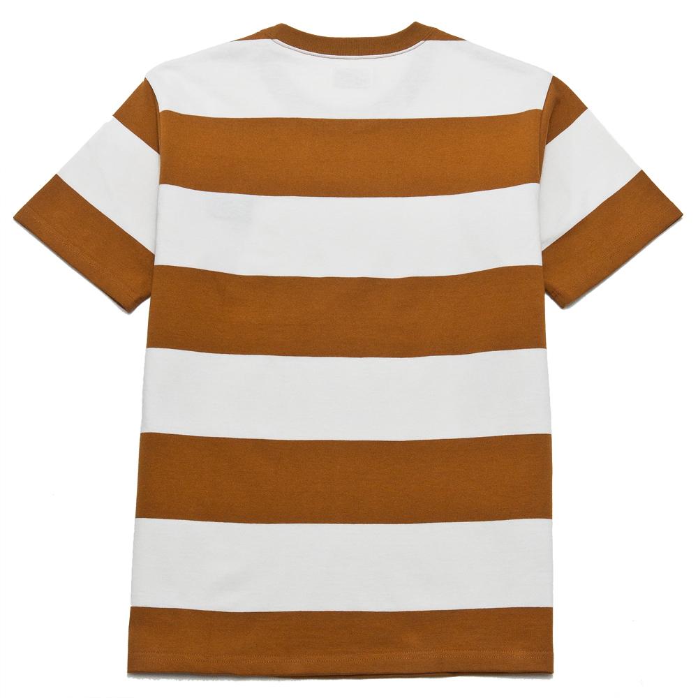The Real McCoy's 1950's Striped Tee Mustard at shoplostfound, back