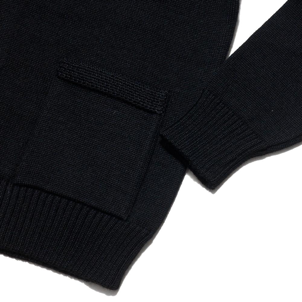 The Real McCoy's 30s Hooded Athletic Sweater MC17112 at shoplostfound, cuff