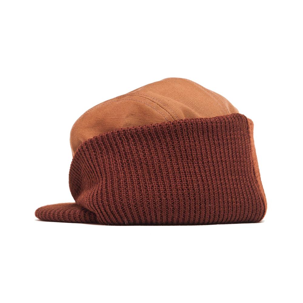 The Real McCoy's 8HU Blizzard Cap Brown at shoplostfound, back