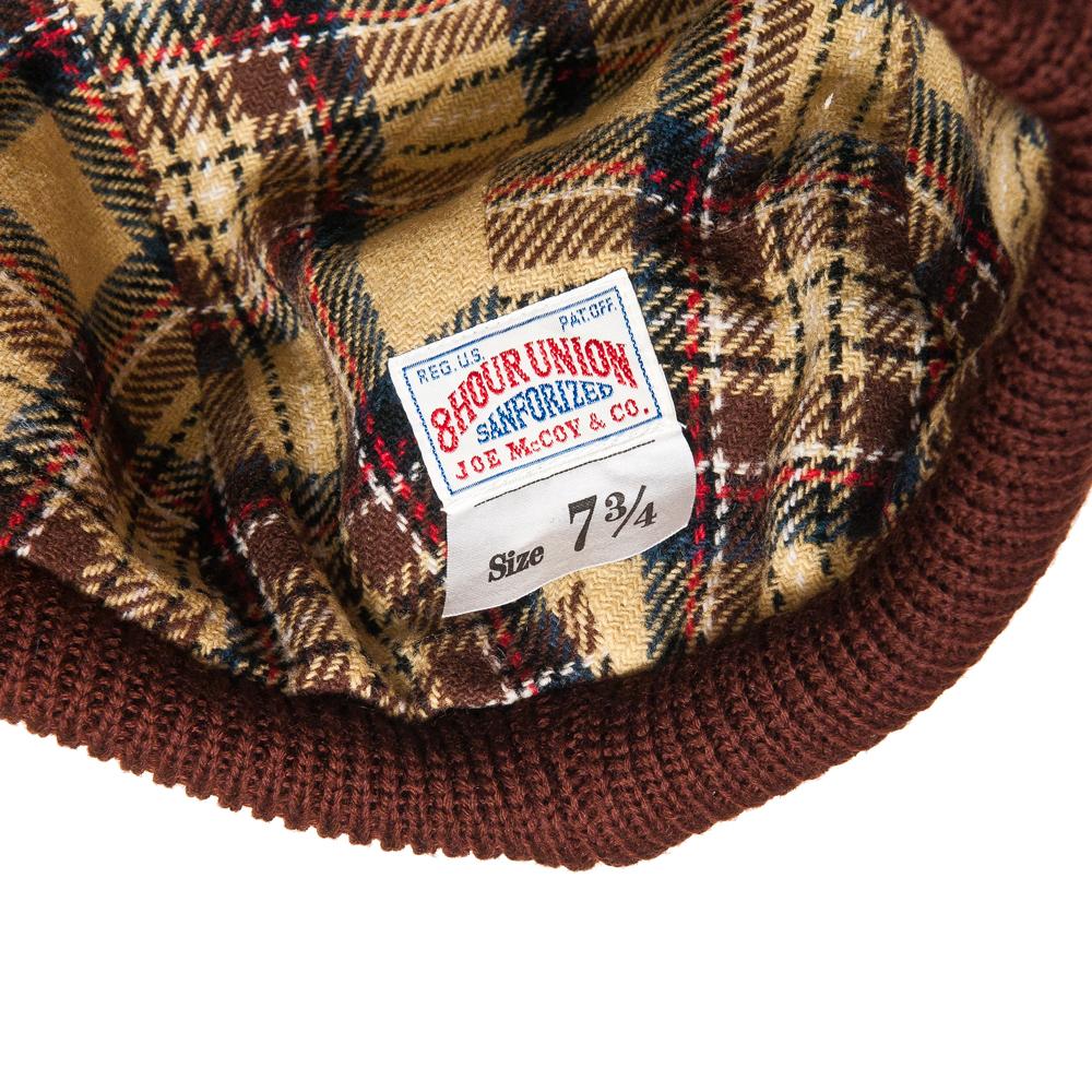 The Real McCoy's 8HU Blizzard Cap Brown at shoplostfound, tag