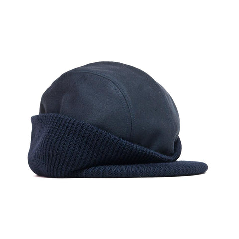 The Real McCoy's 8HU Blizzard Cap Navy at shoplostfound, front