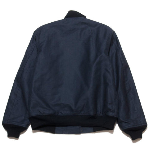 The Real McCoy's Blue Cold Weather Jacket MJ17107 at shoplostfound, front