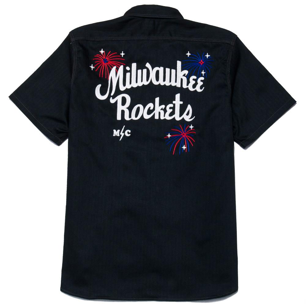 The Real McCoy's BS17001 Short Sleeve BUCO Club Shirt/Milwaukee Pirates at shoplostfound, back