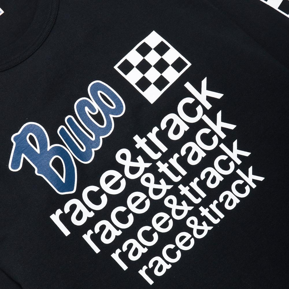 The Real McCoy's Buco Long Sleeve Race & Track Black BC18003 at shoplostfound, graphic