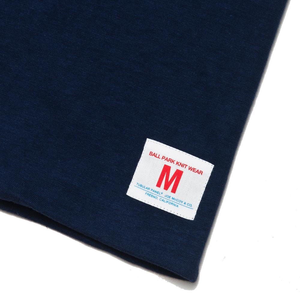 The Real McCoy's JM Reversible Tee Navy/White MC18032 at shoplostfound, tag