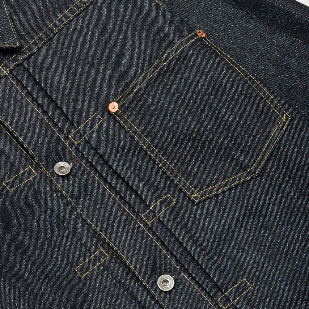 The Real McCoy's Joe McCoy LOT.S003J Denim Jacket at shoplostfound, chest pocket