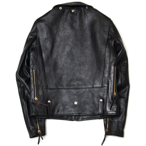 The Real McCoy's BJ9111 J-24 Buco Horsehide Leather Biker Jacket at shoplostfound in Toronto, front