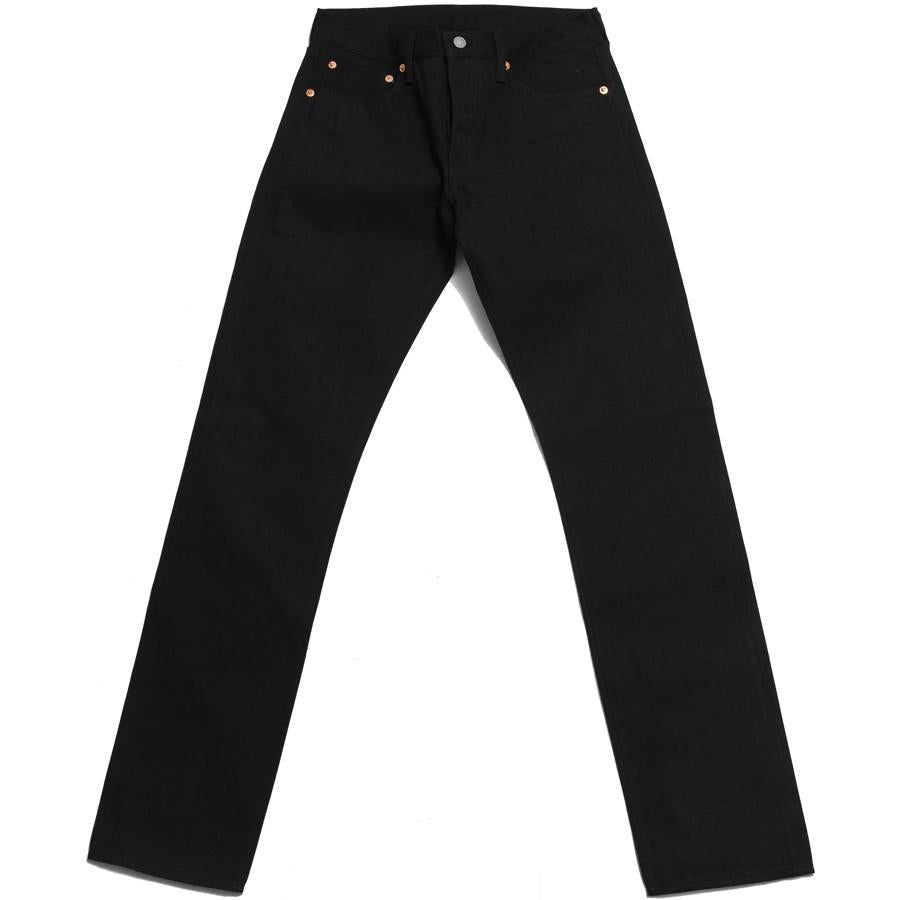 The Real McCoy's Joe McCoy Lot.991BK Black Denim at shoplostfound in Toronto, front