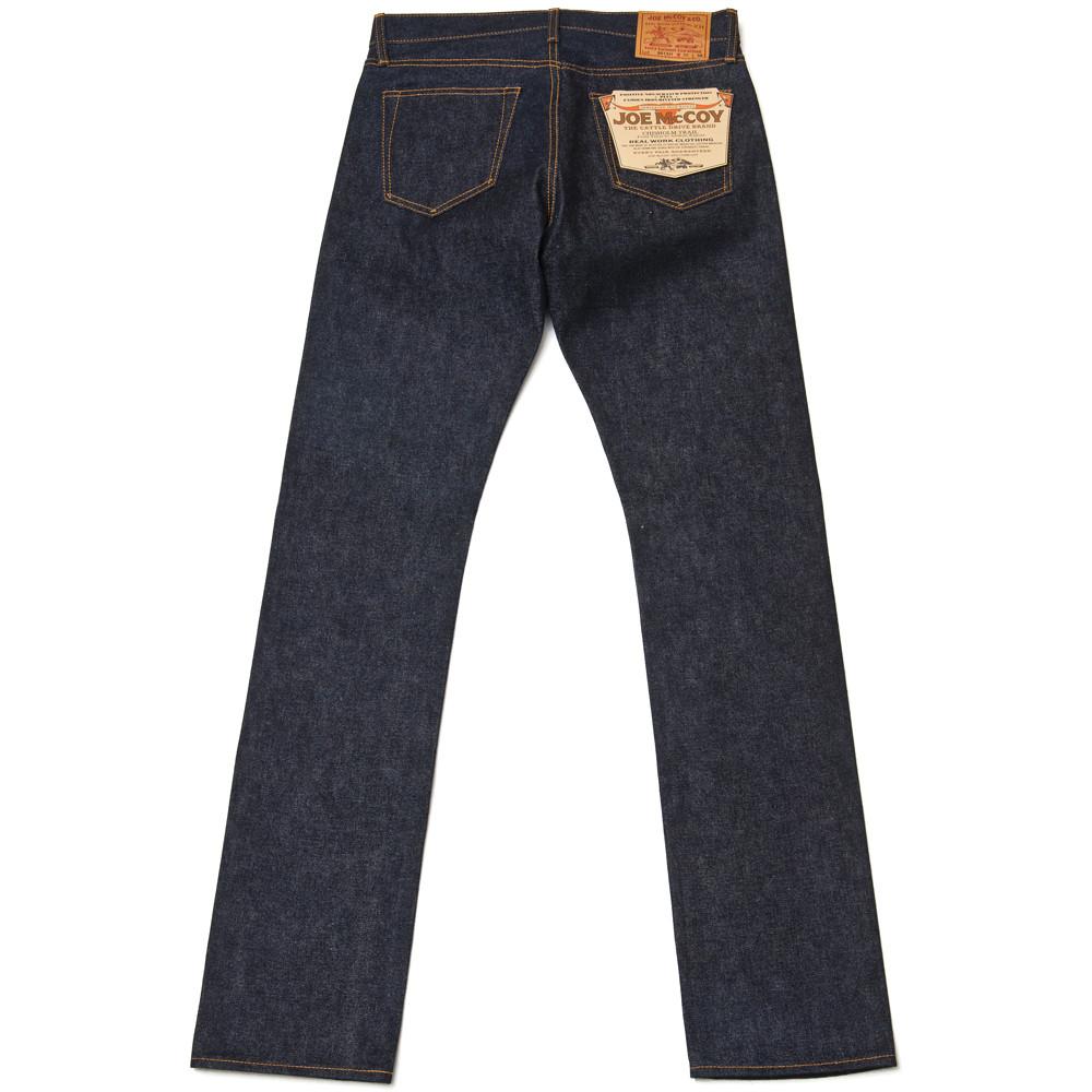 The Real McCoy's Joe McCoy Lot.991XH Indigo Denim at shoplostfound in Toronto, back