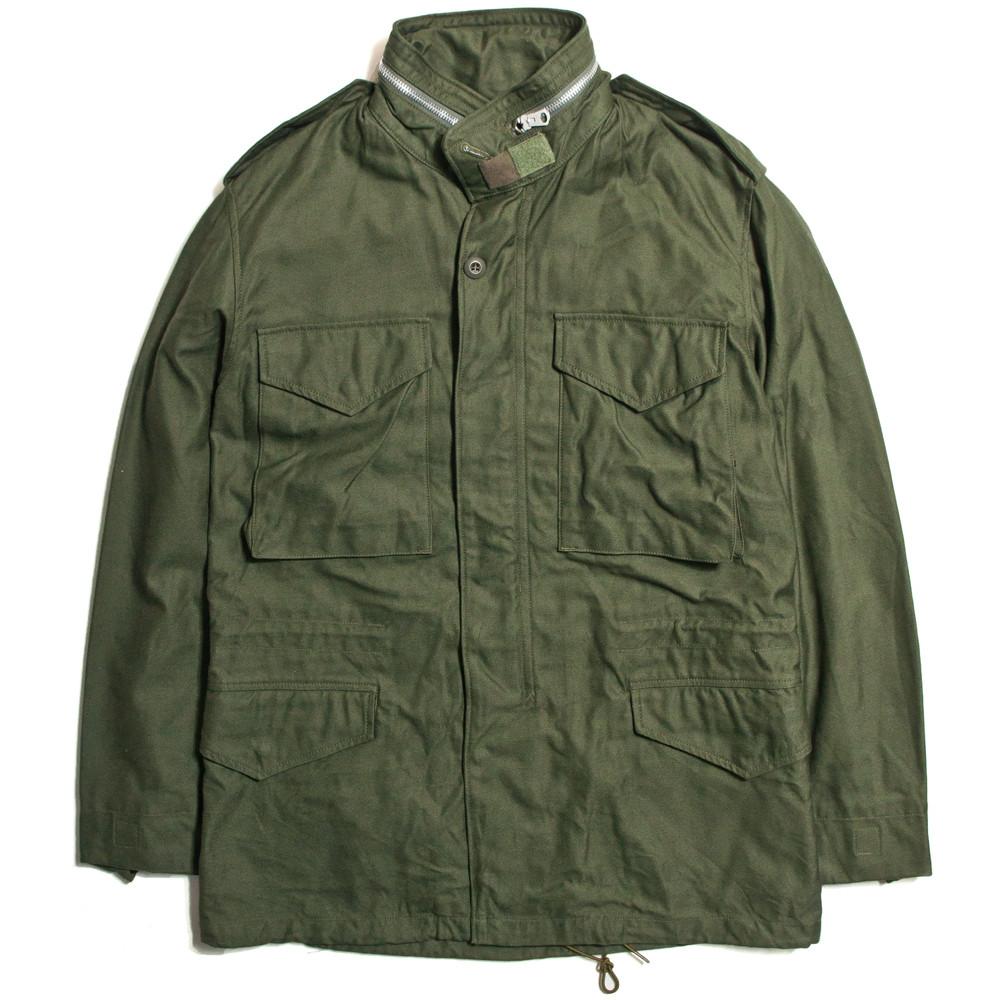 The Real McCoy’s M-65 2nd Model OG107 Jacket Olive Green at shoplostfound in Toronto, front