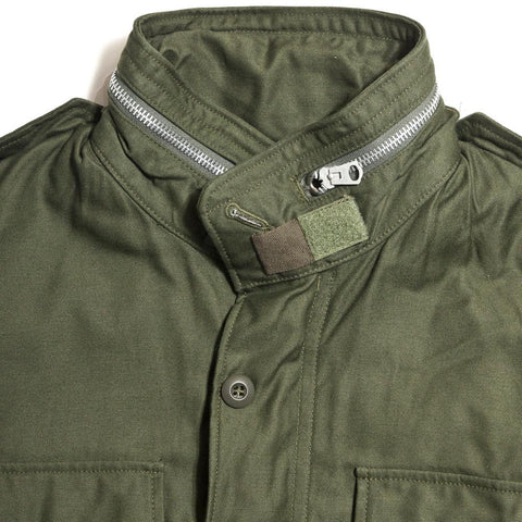 The Real McCoy’s M-65 2nd Model OG107 Jacket Olive Green at shoplostfound in Toronto, front