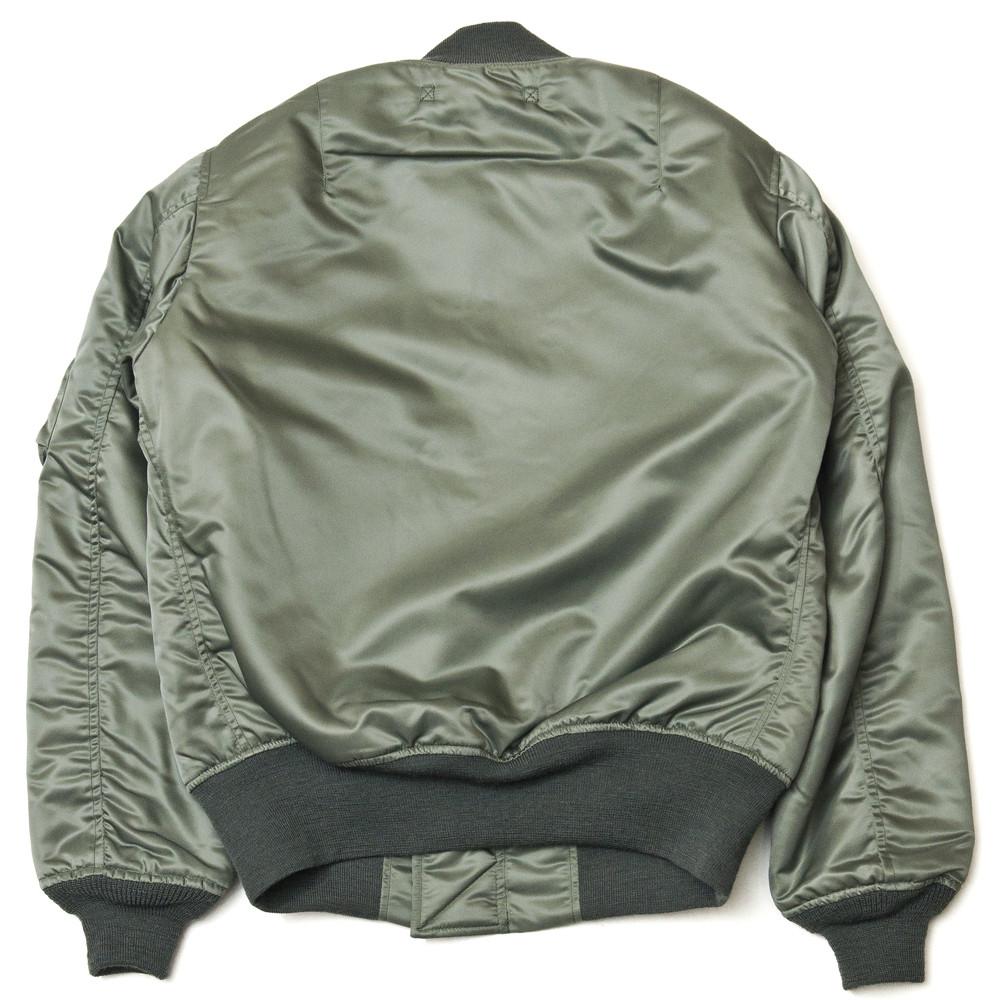 The Real McCoy's MJ15115 Type MA-1 MFG.CO Flight Jacket Sage at shoplostfound in Toronto, back