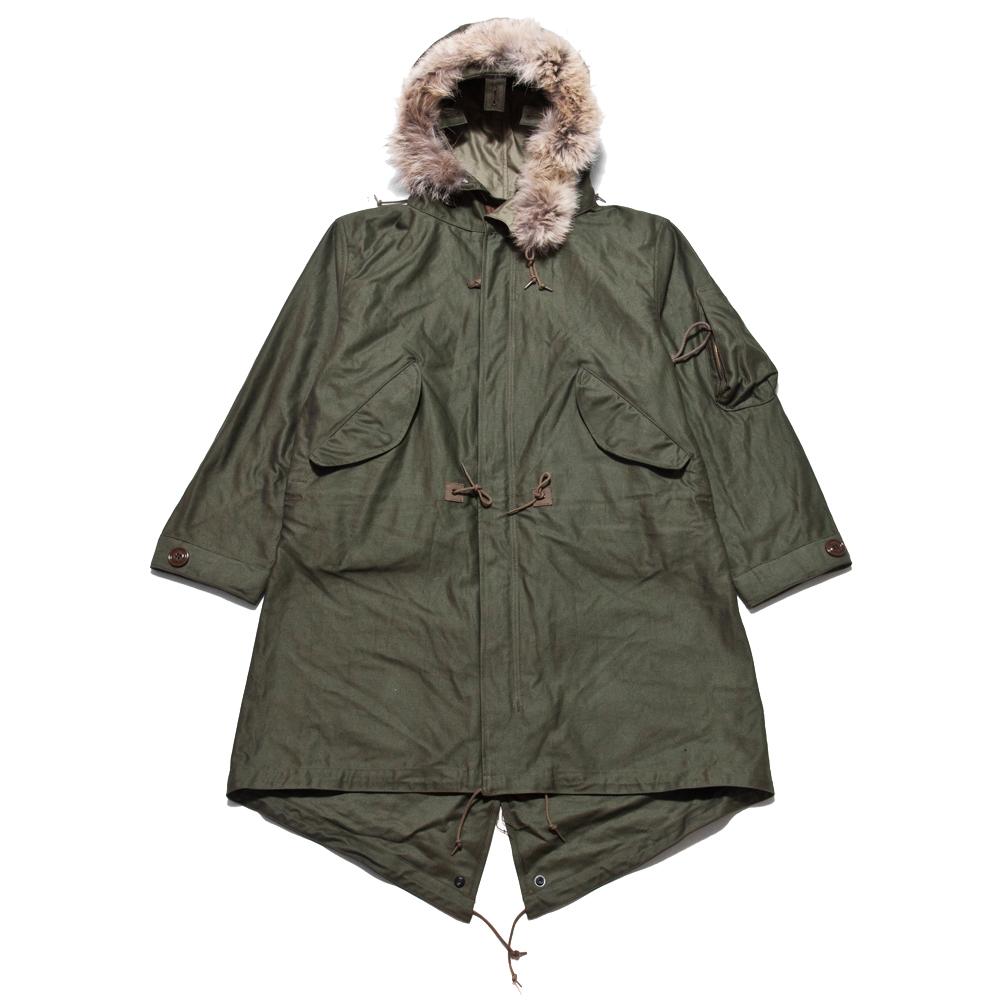 The Real McCoy's M-1948 Fishtail Mod Parka at shoplostfound, front