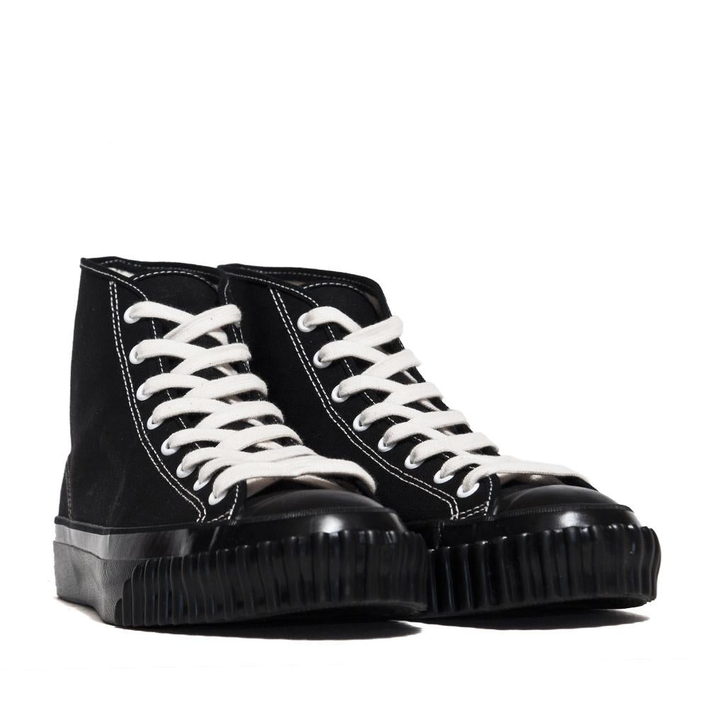 The Real McCoy's Military Canvas Training Shoes Black MA17010 at shoplostfound, 45