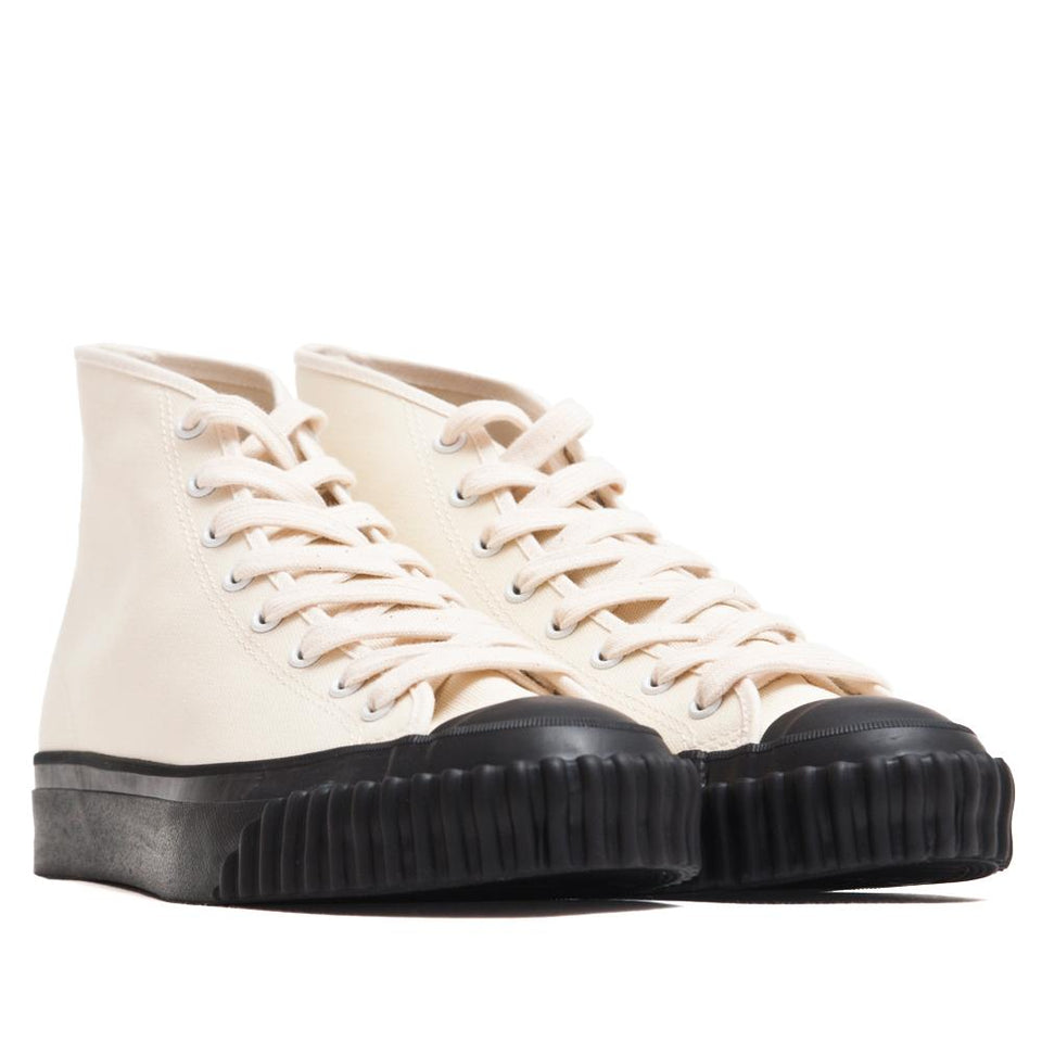 The Real McCoy's Military Canvas Training Shoes White MA17010 at shoplostfound, 45