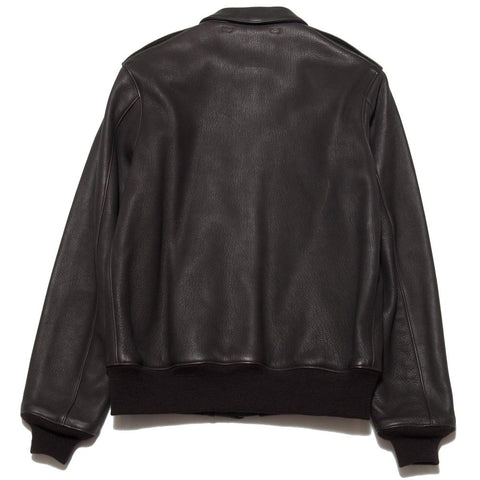 The Real McCoy's MJ17001 Type A-2 Deerskin at shoplostfound, front