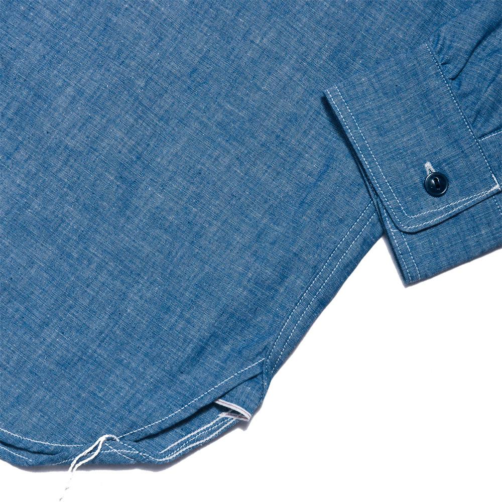 The Real McCoy's MS17002 U.S.N. Chambray Swallows Shirt at shoplostfound, detail 2