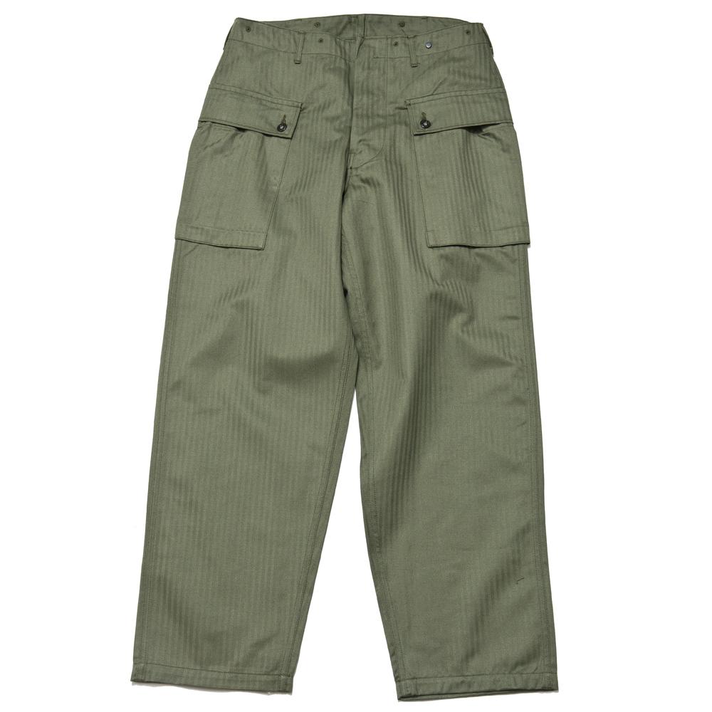 The Real McCoy's P-44 HBT Utility Trousers MP18008 at shoplostfound, front