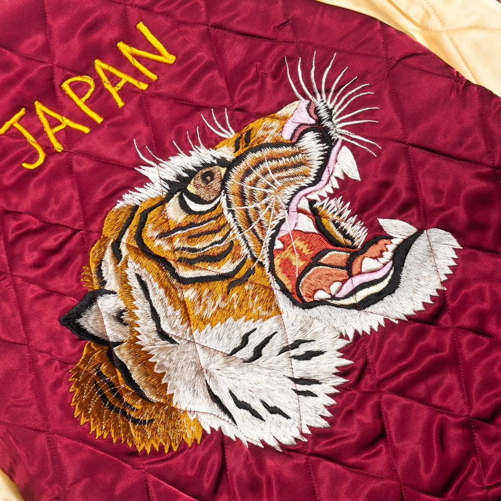 The Real McCoy's Suka Jacket Swallow/Tiger MJ17120 at shoplostfound, tiger back patch