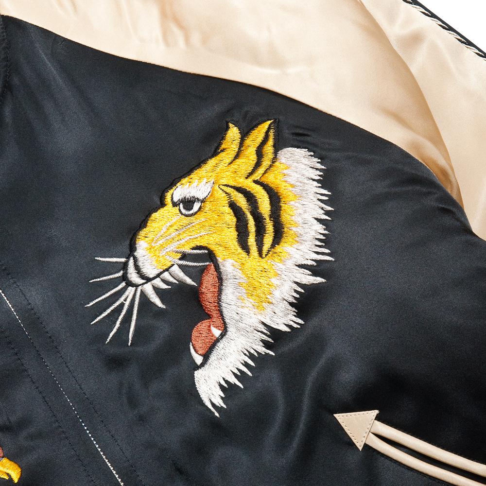 The Real McCoy's Suka Jacket Swallow/Tiger MJ17120 at shoplostfound, swallow embroidery